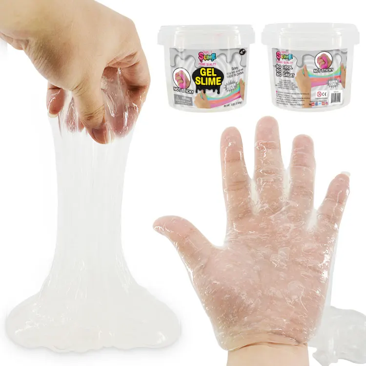 Istudio Factory Colorful Crystal Mud Slime Stress Relief Toy Clear Slime For  Kids