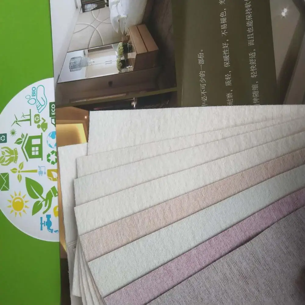 different design  pvc leather fabric memory foam leather lemineted