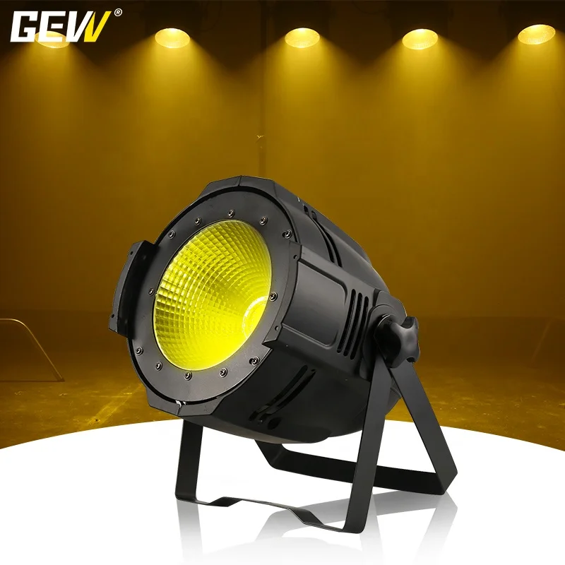 GEVV Stage Lighting 200W Indoor LED Par Light with Light Shield For Party Show Event
