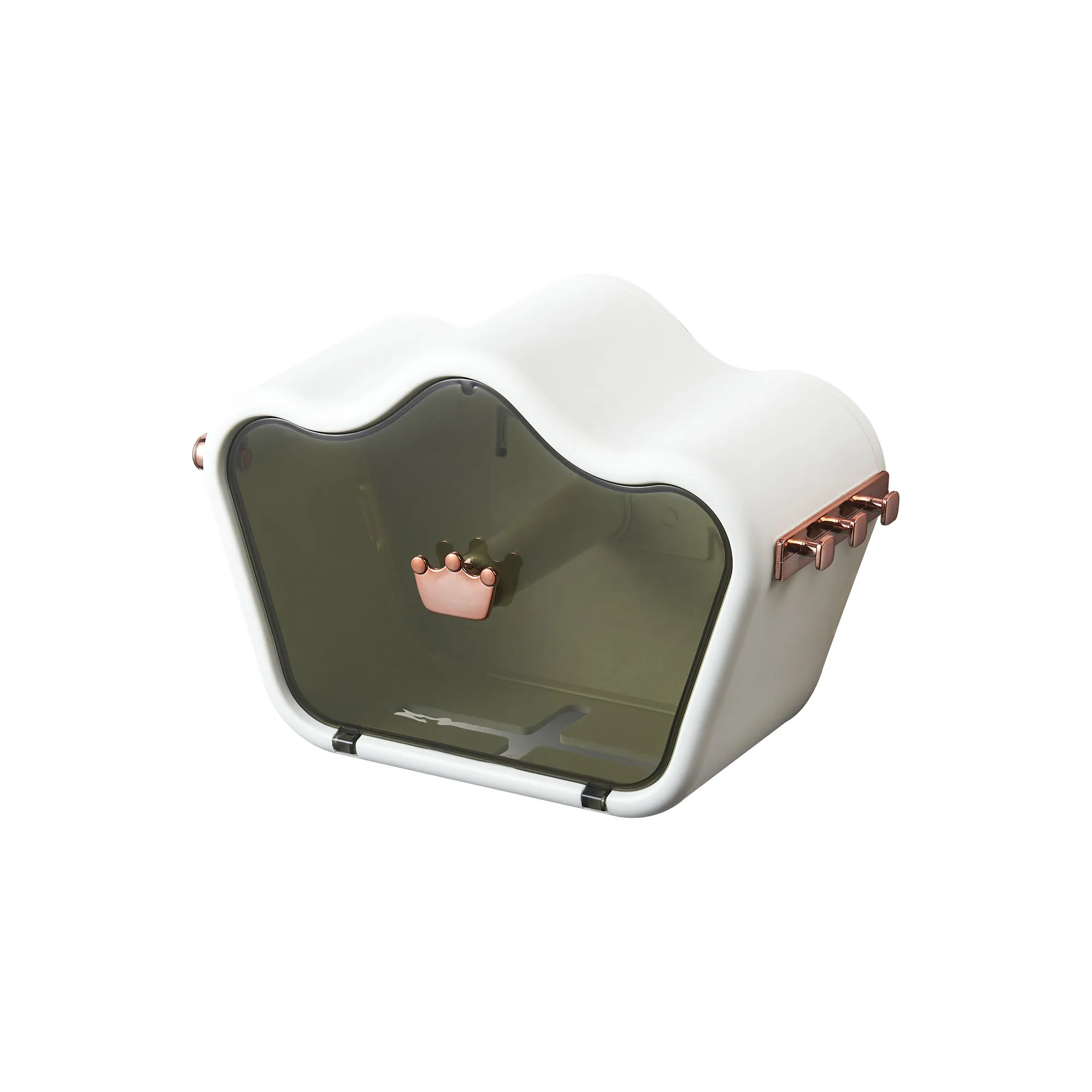 Ванная комната украшения настенные туалетная бумага коробка Пылезащитный Водонепроницаемый держатель для туалетной бумаги органайзер косметики ящик хранения