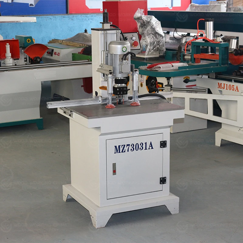 Single Head Vertical Hinge Boring Drilling Machine For Furniture Making