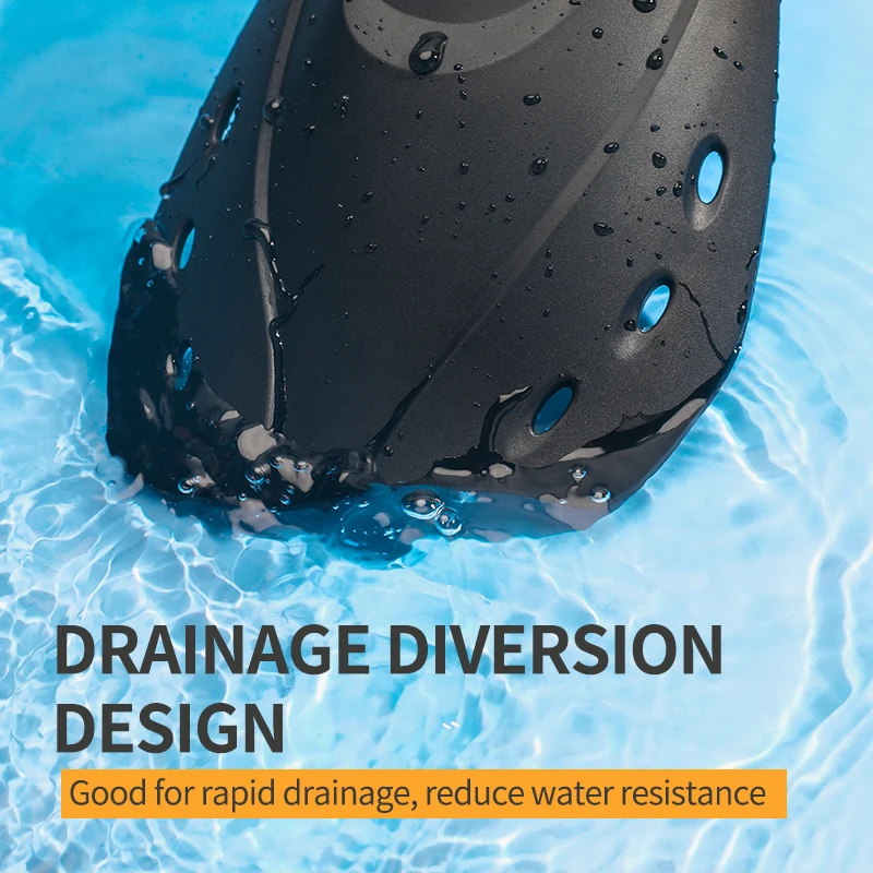 WAVE sport fins swimming flipper water sports equipment adults rubber swim training scuba short bodyboard fins