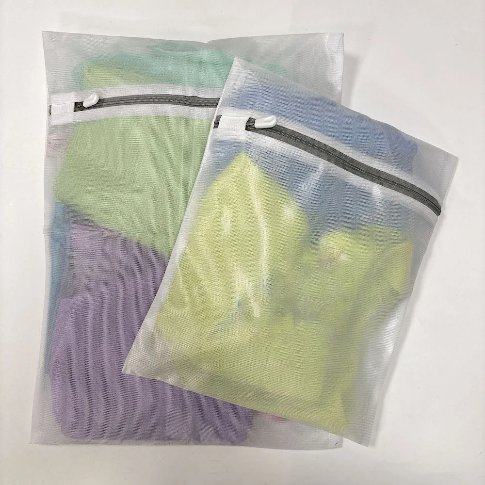 Custom Polyester Net Mesh Washing Bag for Home and Household Use Custom Laundry Bags Mesh Laundry Wash Bag