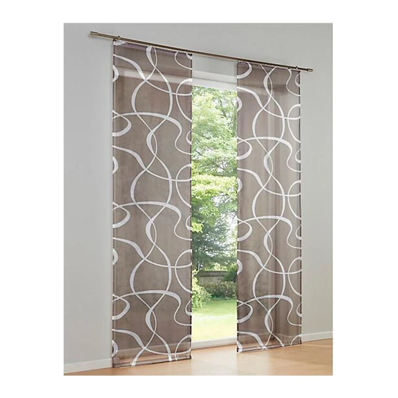 i@home High quality jacquard blackout window living room curtains fabric