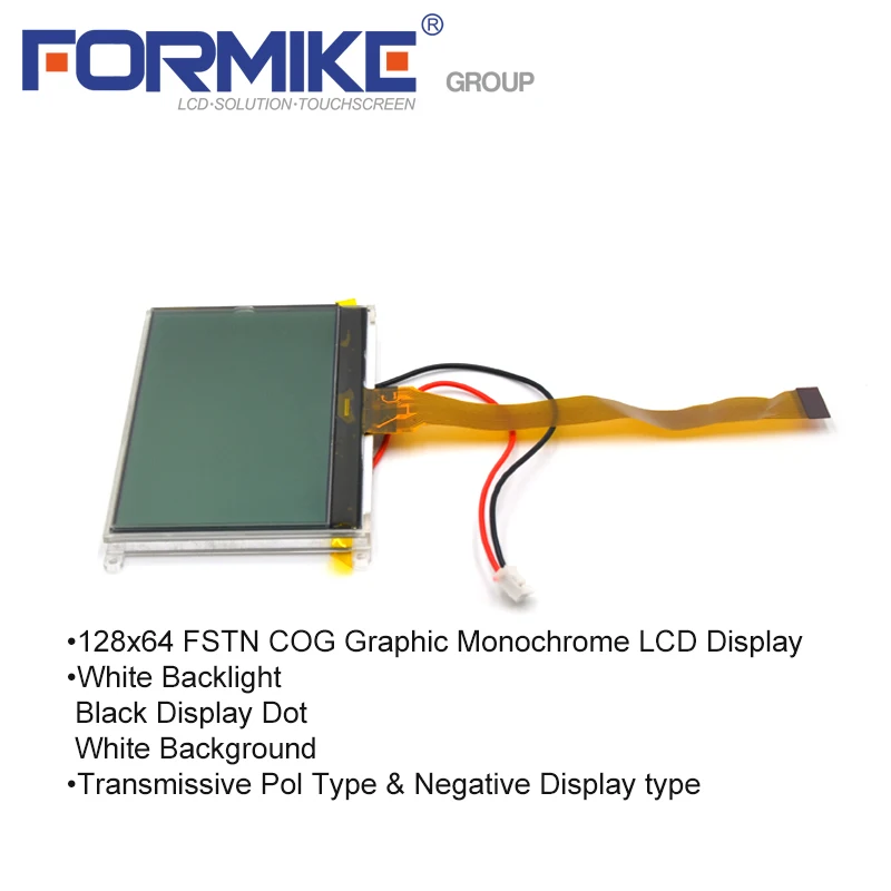 FSTN Type LCD Display SPI COG 128x64 Small Size Graphic LCD Module