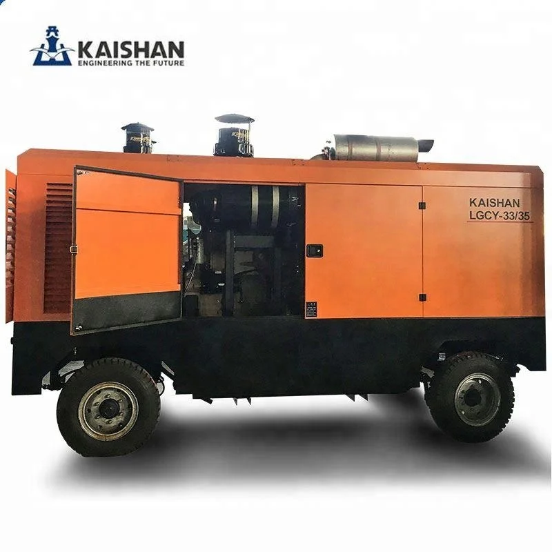  KSCY-550/14 5 550CFM 14.5bar 190hp дизельный винтовой воздушный компрессор для