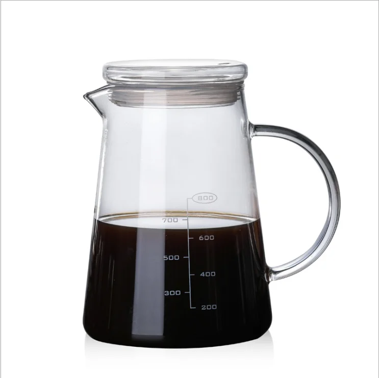 Glass Coffee Pot Borosilicate Classic Glass Coffee Carafe Pot