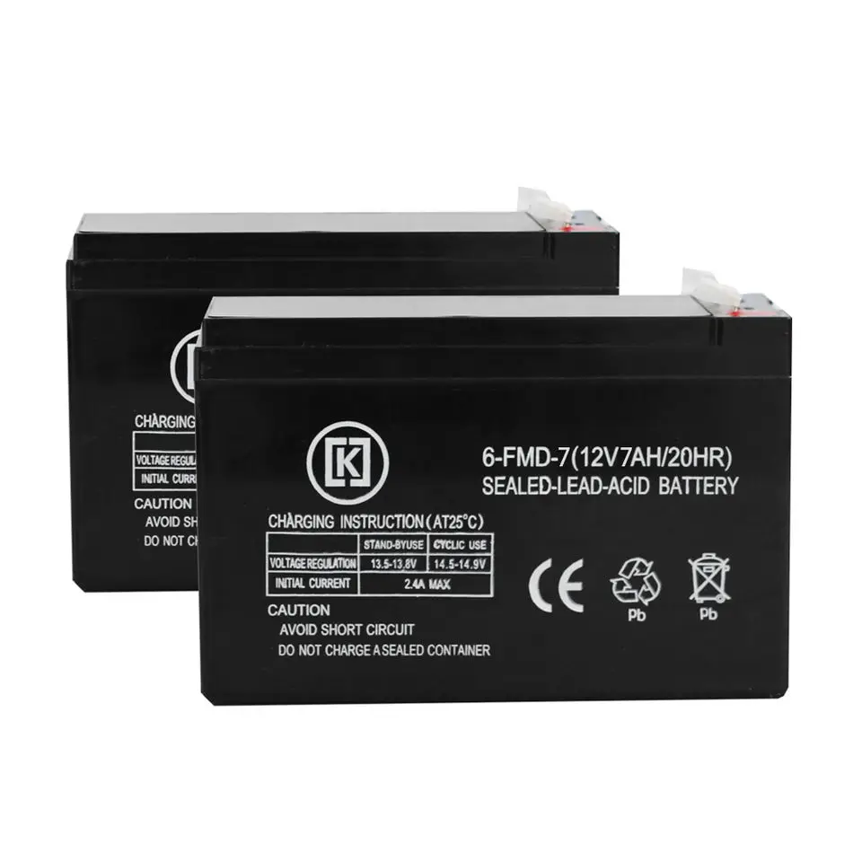 Accept Customized 12 Volt AGM Ups Battery 12v 7ah 8ah 9ah 12ah Lead Acid Battery