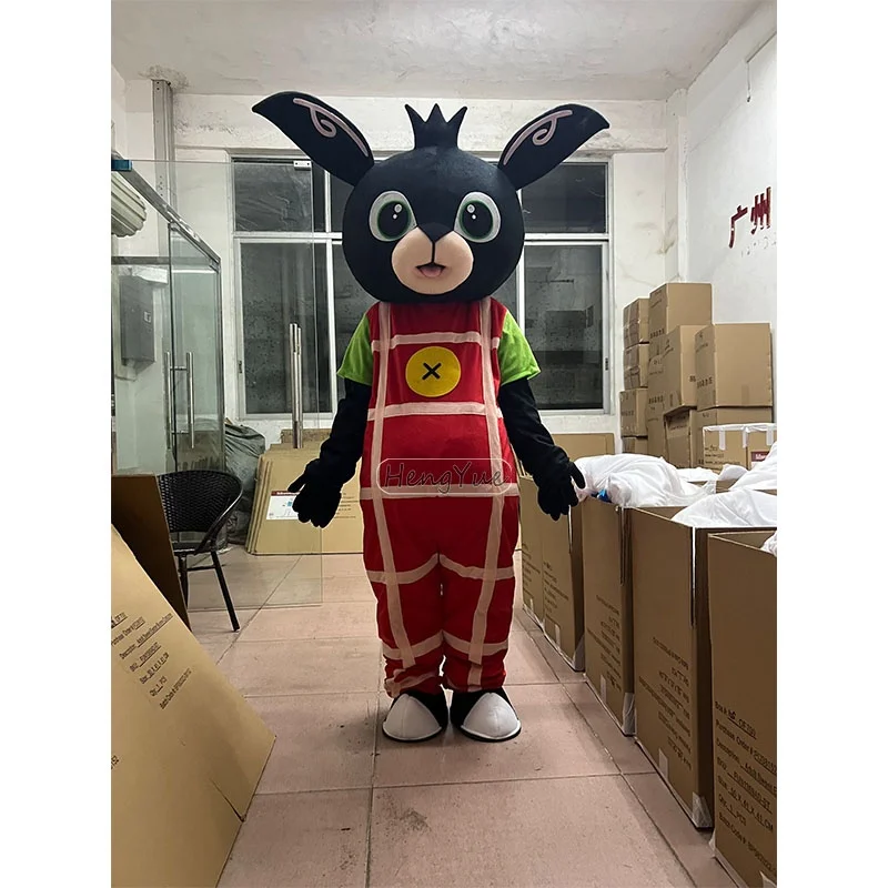 Hengyue Hot Sale Animal Bing Bunny Mascot Costumes for Easter Party Events Cosplay Custom Rabbit Peter Bing  Show Costume