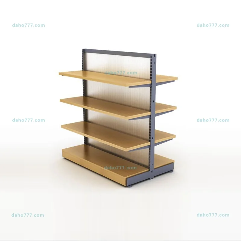 Good Price Beautiful Gondola Supermarket Rack Store Shelf for Sale Light Duty Steel Layer Style Sets Storage Packing Color Foam