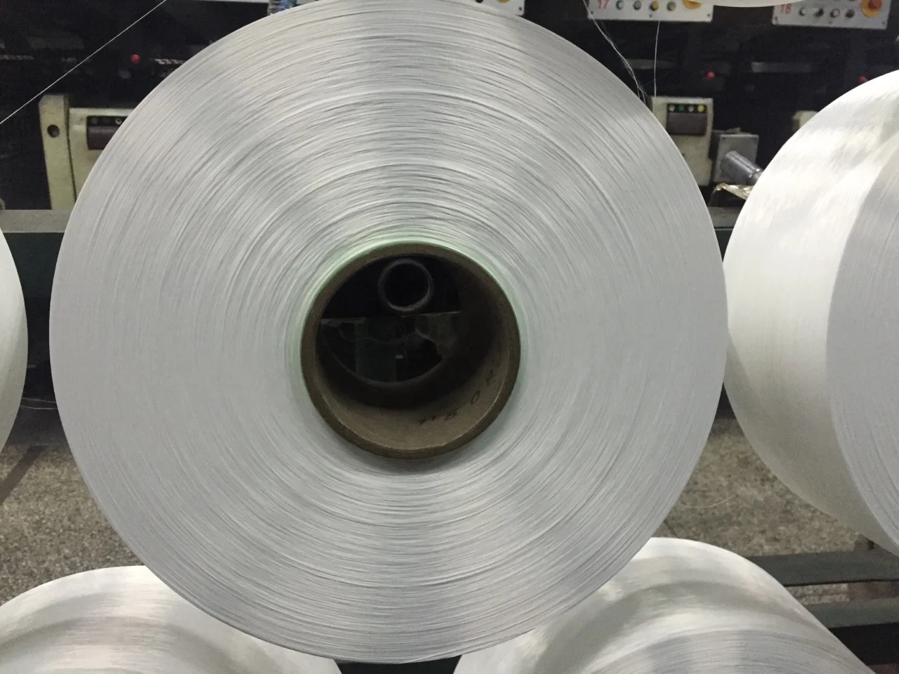 Slub yarn D165  polyester  slub yarn use for  curtain and sofa