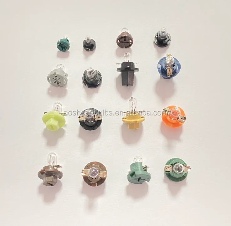 T4 4.7 T5 B8.5 B8.5 Car Instrument Bulb 12V 14V Motorcycle Instrument Bulb Mini Bulb