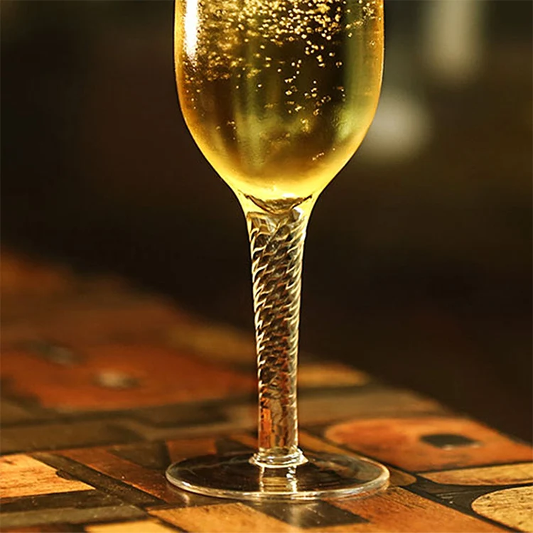 luxury champagne flute sparkling wine tasting glass unique stem crystal champagne glasses