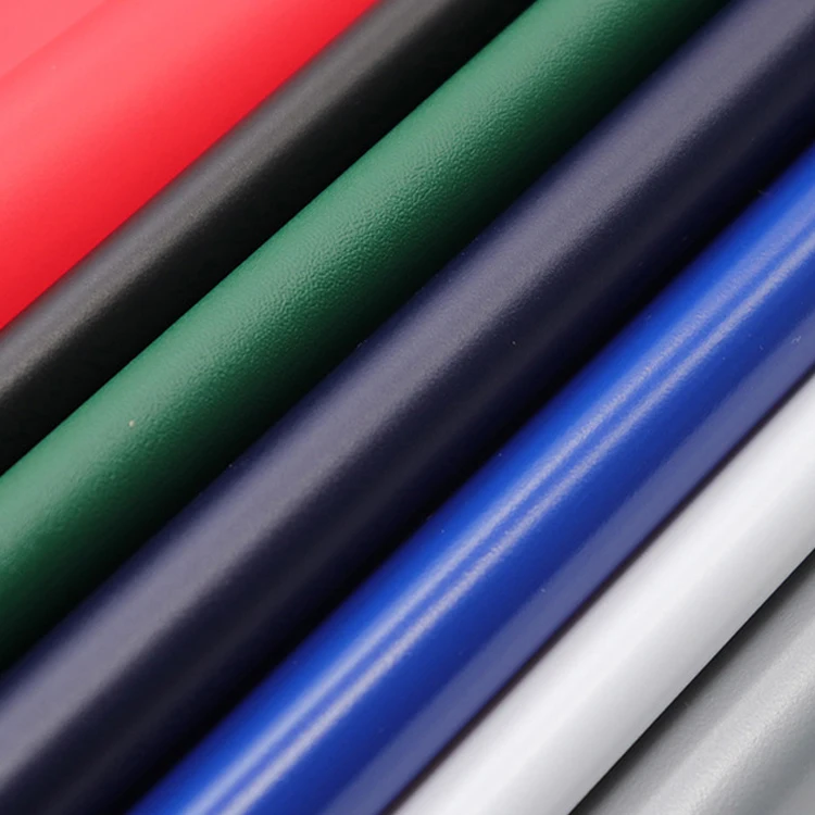 Factory direct sales Customizable Embossed film Multiple colors pvc film for stationery book cover