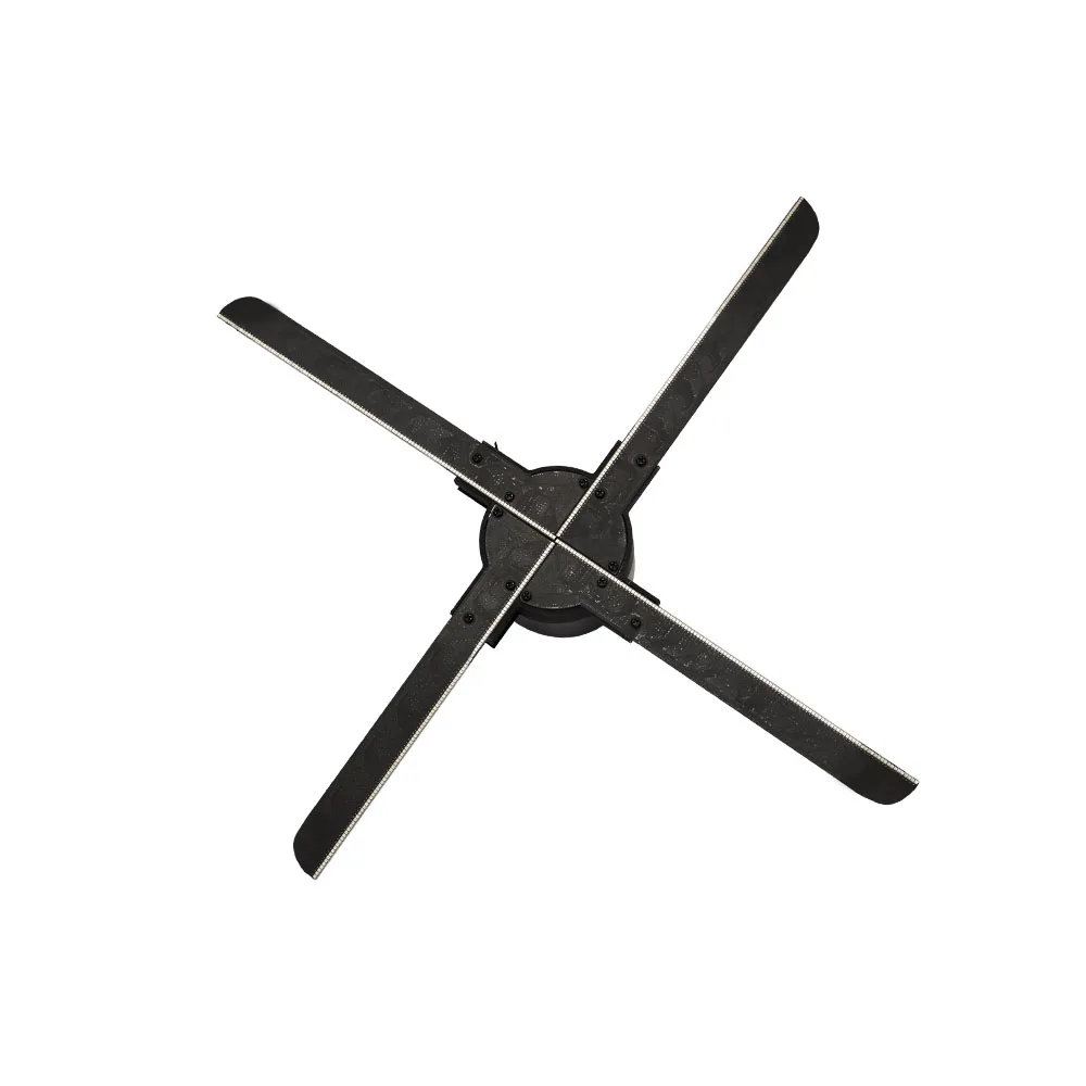 Manyfacture Wholesale led  Hologram Fan 50cm  3D hologram fan