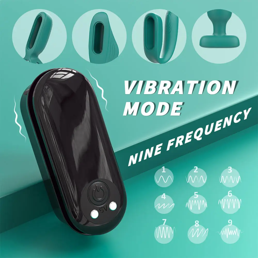 S-HANDE panty Vibrator adult sex toys for couples 4 in 1 Anal Plug Lock Sperm Ring Sex Toy for Couple