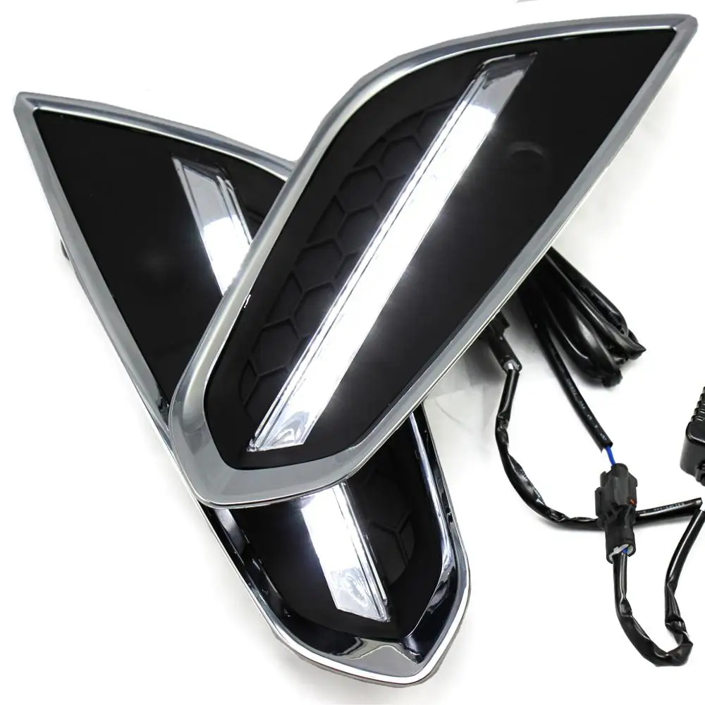 Car Led Auto Daytime Running Lights Drl For Volvo S60 V60 2009 - 2013