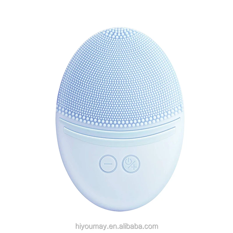 Youmay Hot Sell Skin Massager Face Cleansing Brush Device Mini Electric Silicone Sonic Face Cleaner Deep Cleaning