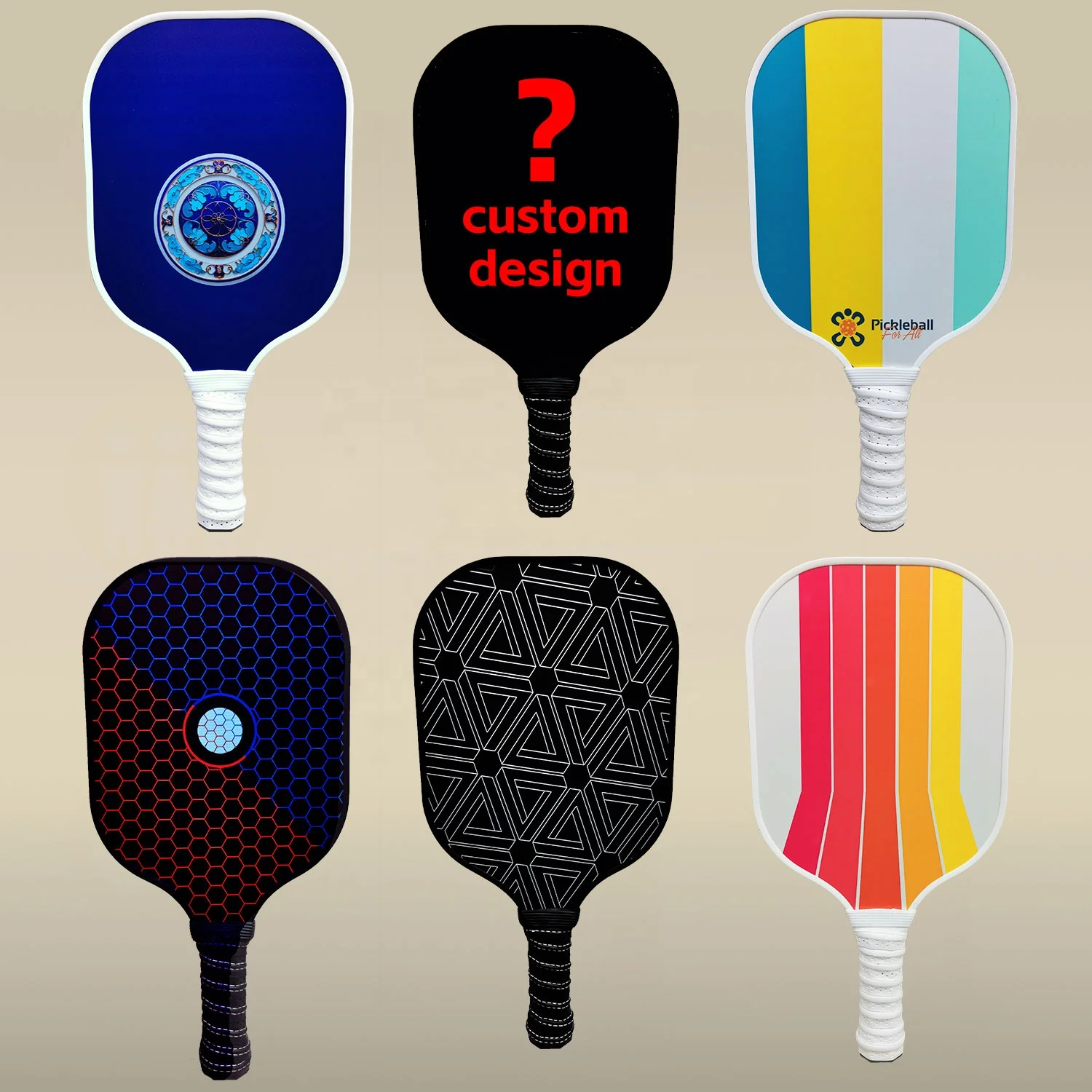 Pickleball весло из графита и углеродного волокна pickleball paddle 16 мм zl186 usapa одобренный