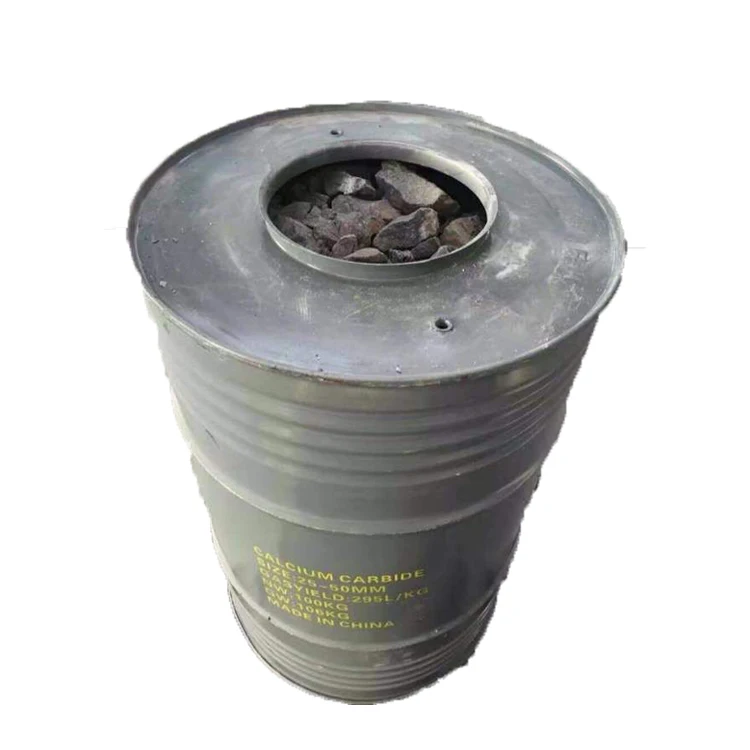 Factory Sell High Purity Professional Manufacturer Industrial Grade 25mm 50mm 80mm Calcium Carbide