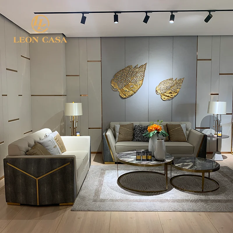 Wholesale Price Living Room  1 2 3 4 Seat Modern Hotel Sofas Leather Sectional Sofa Set Furniture