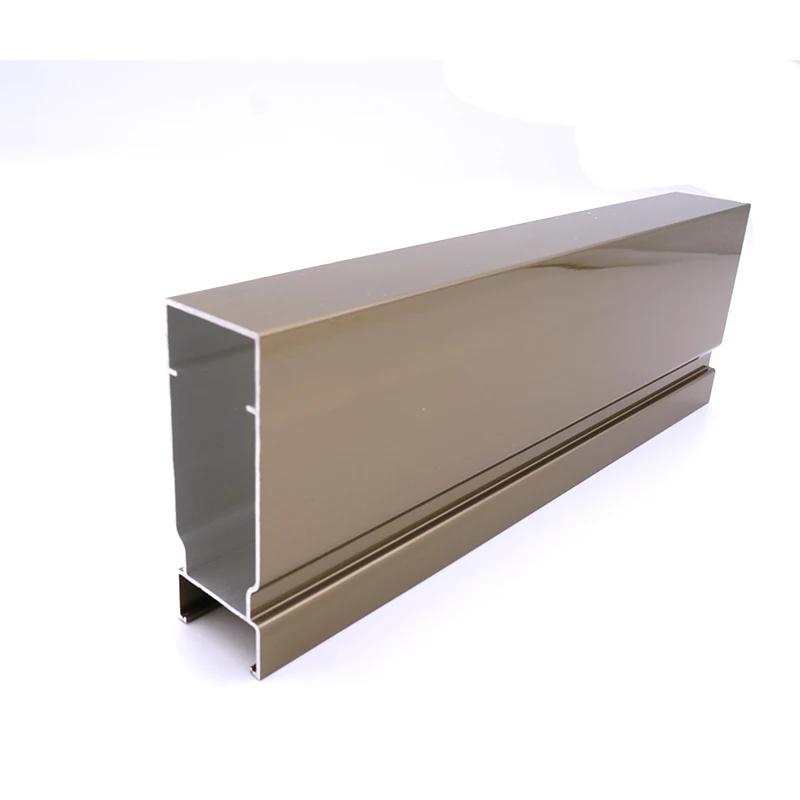 Champagne South Africa Aluminium Extrusion Profiles 6063 Window And Doors Materials OEM Factories