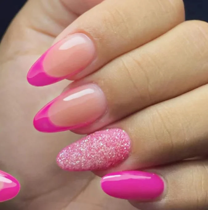 New Arrival Pink Press On Nails INS Girl cosmeticospormayor Pre-designed Press on Nails