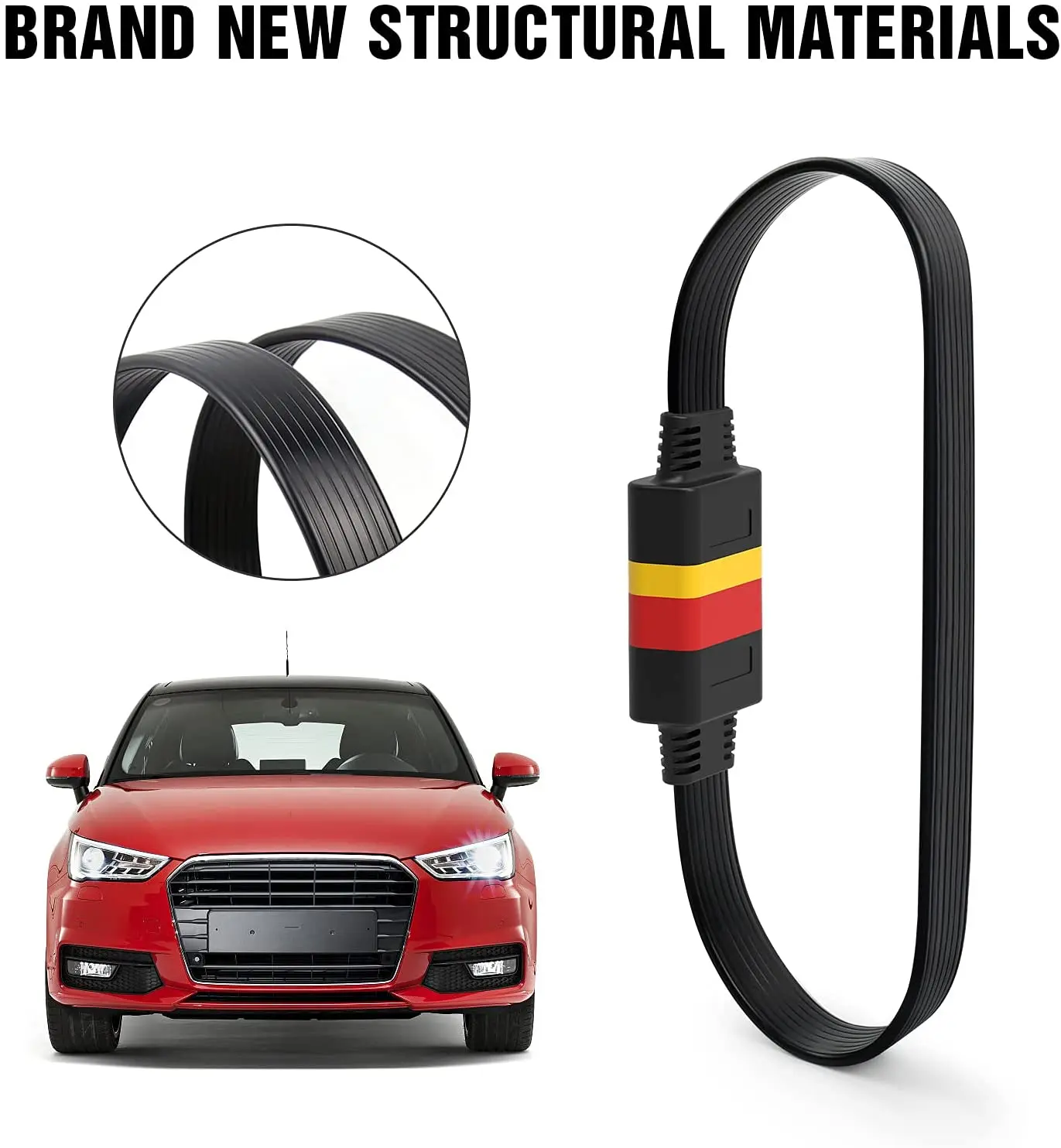 Automotive Diagnostic Scan Tool Full 16 Pin Extension Cable for OBDII Scanner OBD2 Extension Cable