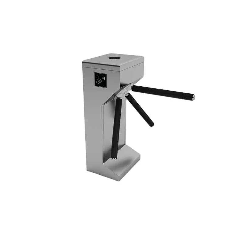 RFID reader card door access control revolving doors half height turnstile for factory