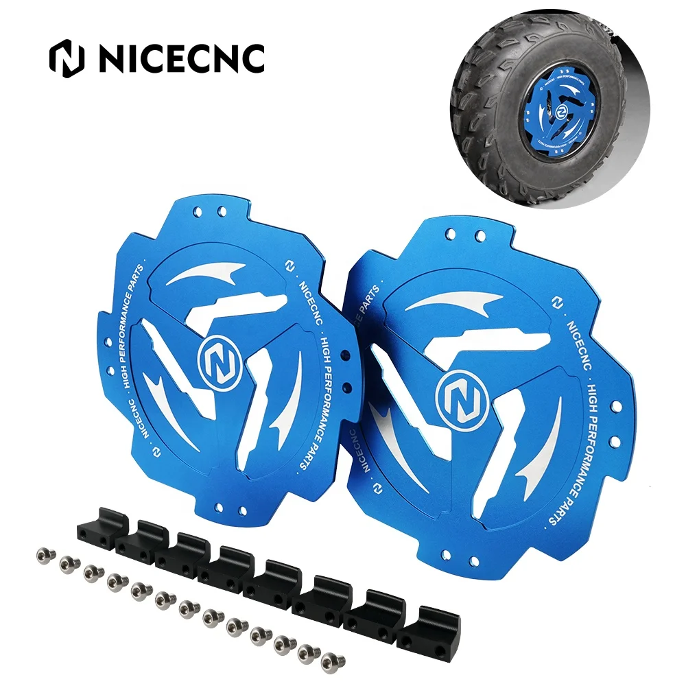 NiceCNC Rear Wheel Hub Guard Protector For Yamaha RAPTOR 700R 700 2014-2021 2022 2023 YFZ450R 2014-2023 YFZ450 2017