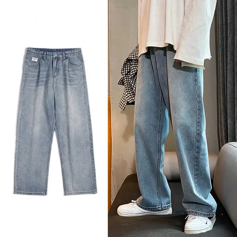 Cotton Straight Casual Fall Fashion Long Hot Sale Original Trendy Long Pants For Men 2021