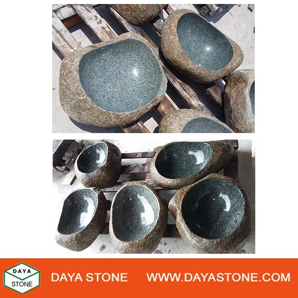 Hot Selling the natural stone sink  fish tank water bowl