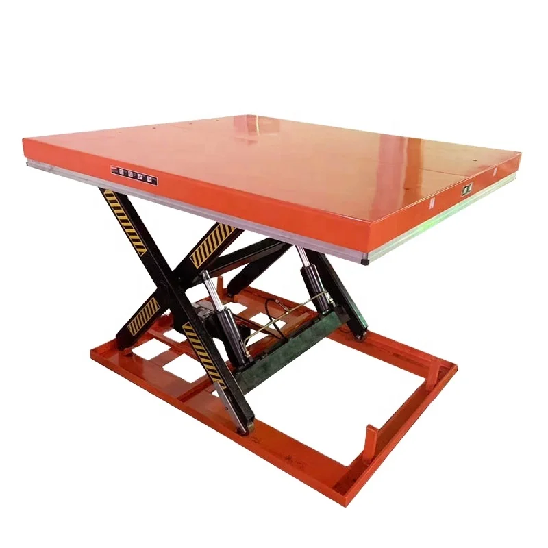 Electric Stationary Scissor Man Lift Lifting Table Working Platform
