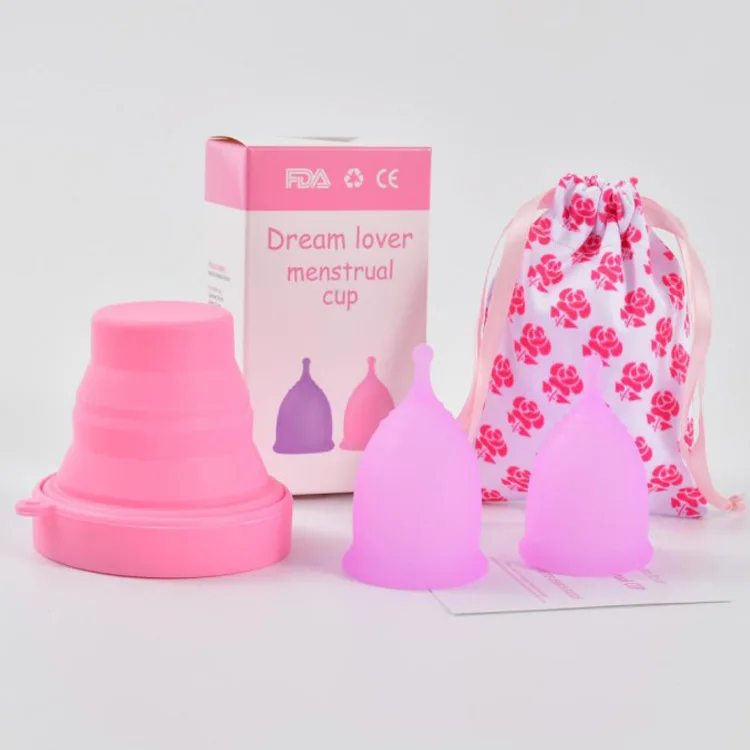 Hot sale cheap price eco-friendly menstruation cup 100% silicone women reusable close fit menstrual cup