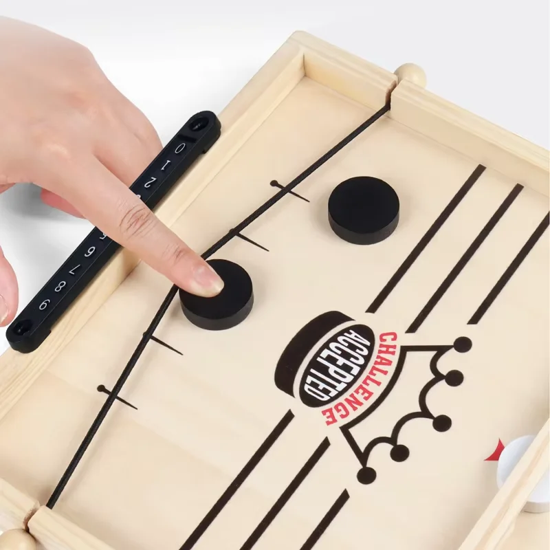 Table Hockey Toy Parent-Child Interactive Family Party Catapult Eject Game Chess Fast Sling Puck Desktop Battle Board Games