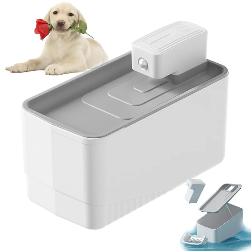 Pet Accessories Pet Feeder Automatic Drinking Fountain 2.5L/85Oz Water Dispenser For Dog & Cat