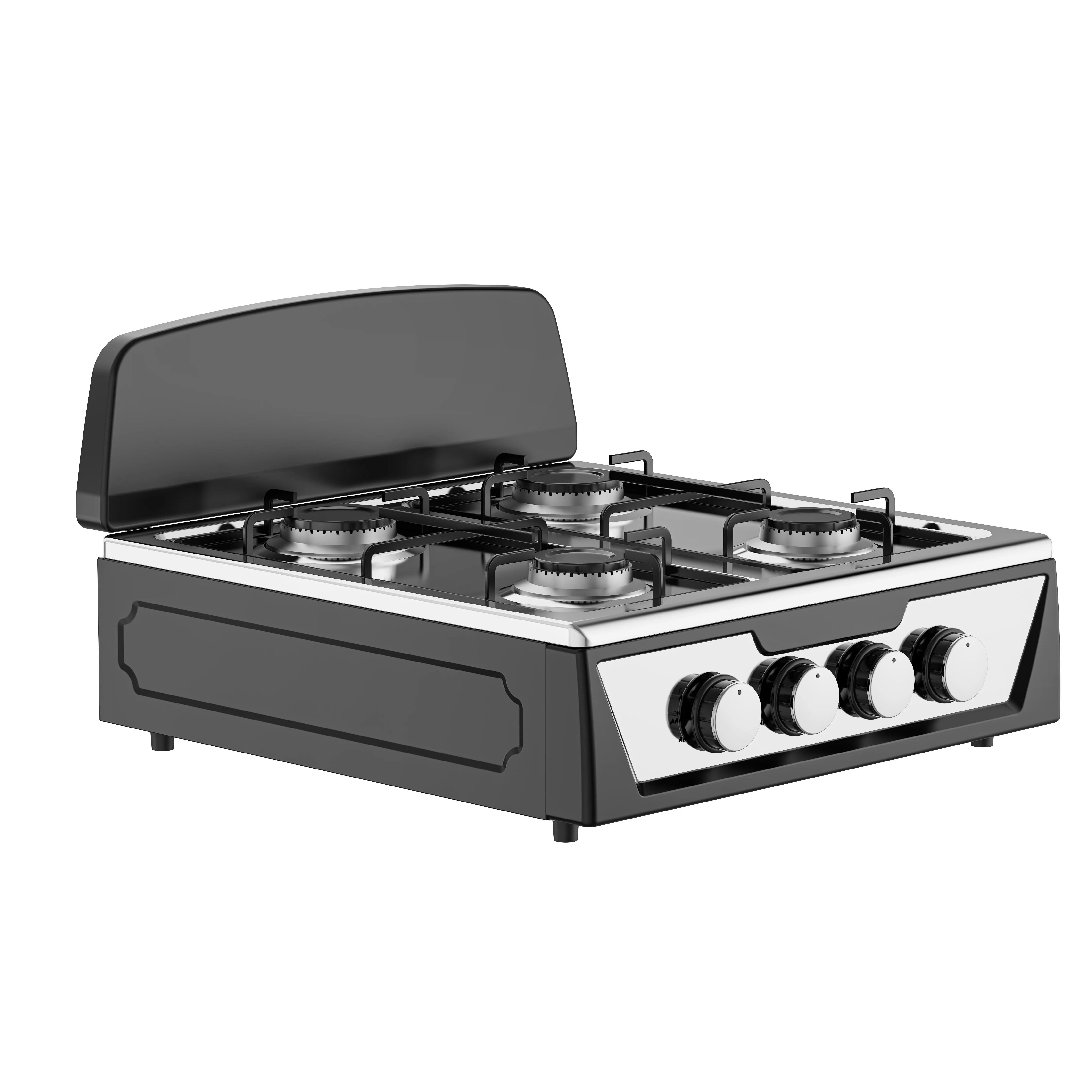 4-конфорочная многофункциональная кухонная плита