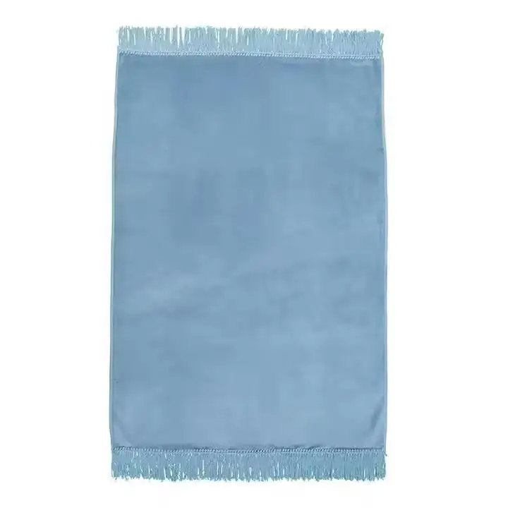 Turkish Muslim Pilgrimage Ramanda blanket Prayer rugs carpet Islam prayer rug with Tassel