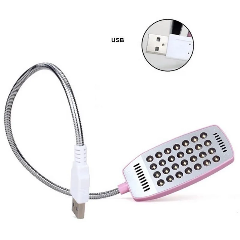 flexible laptop mini USB LED computer Desk Lamp