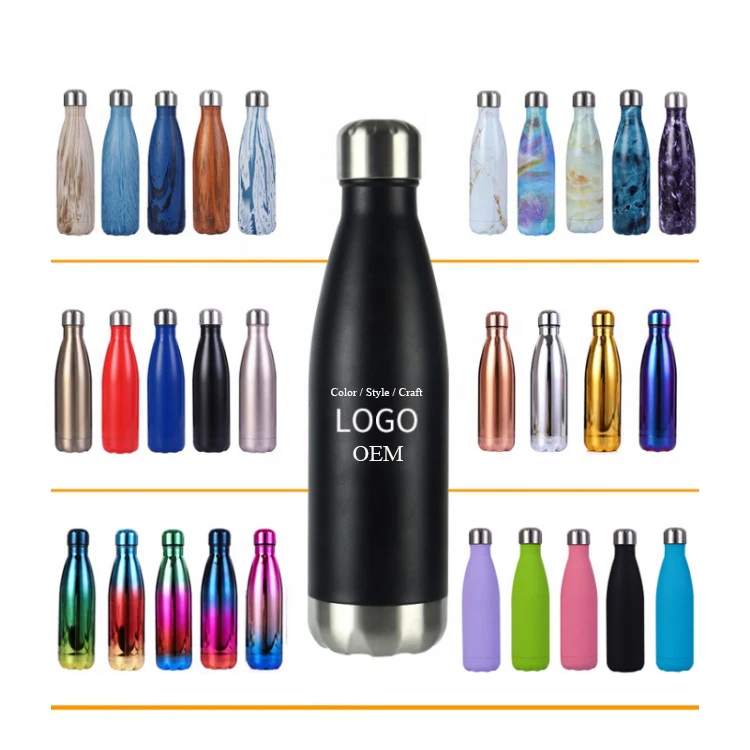 China Yongkang Manufacturer Insulated Stainless Steel Custom Logo Water Bottle In Bulk