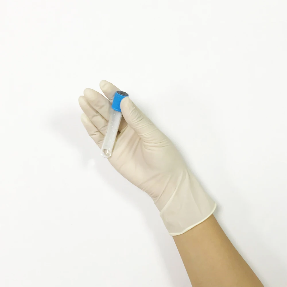 Wholesale Latex Powder Glovees Disposable Medical Latex Exam Glovees Powdered White 9 inch long 5g Natural Disposable Latex