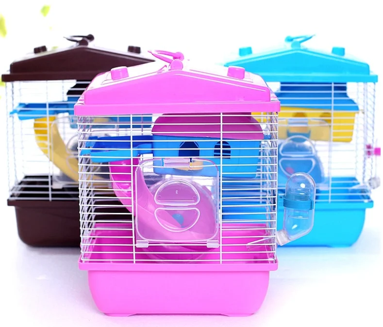 Wholesale Custom Luxury Guinea Pig Cage Pet Foldable Carrier Portable Castle Hamster Cage