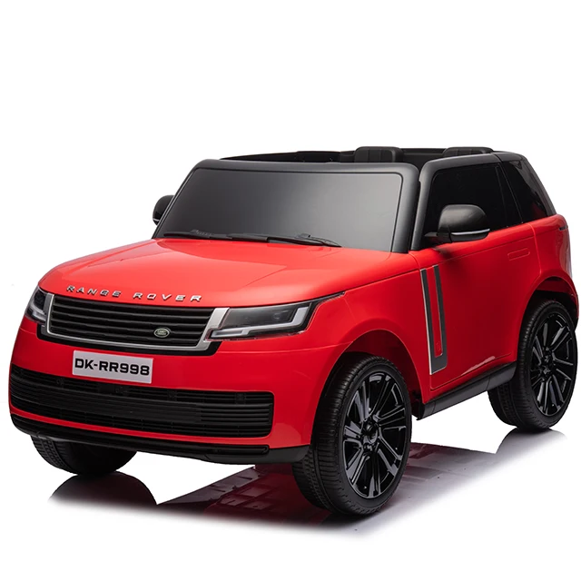2023 new LICENSED big battery car four motors children ride on car with Scissor Gate Parent-child large double seat