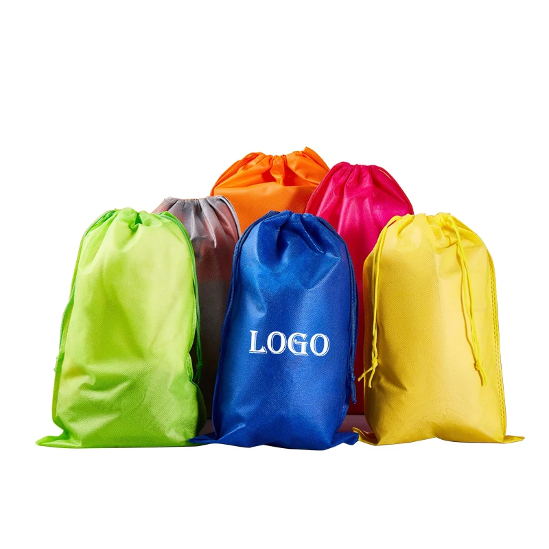 Factory Cheap Non Woven Small Drawstring Packaging Bag Custom High Quality Dust Bag