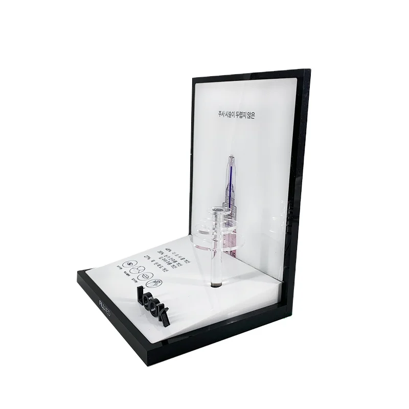 Custom Design Retail Countertop Advertising Acrylic Cosmetic Makeup Display Stand Cosmetic Holder Display Rack