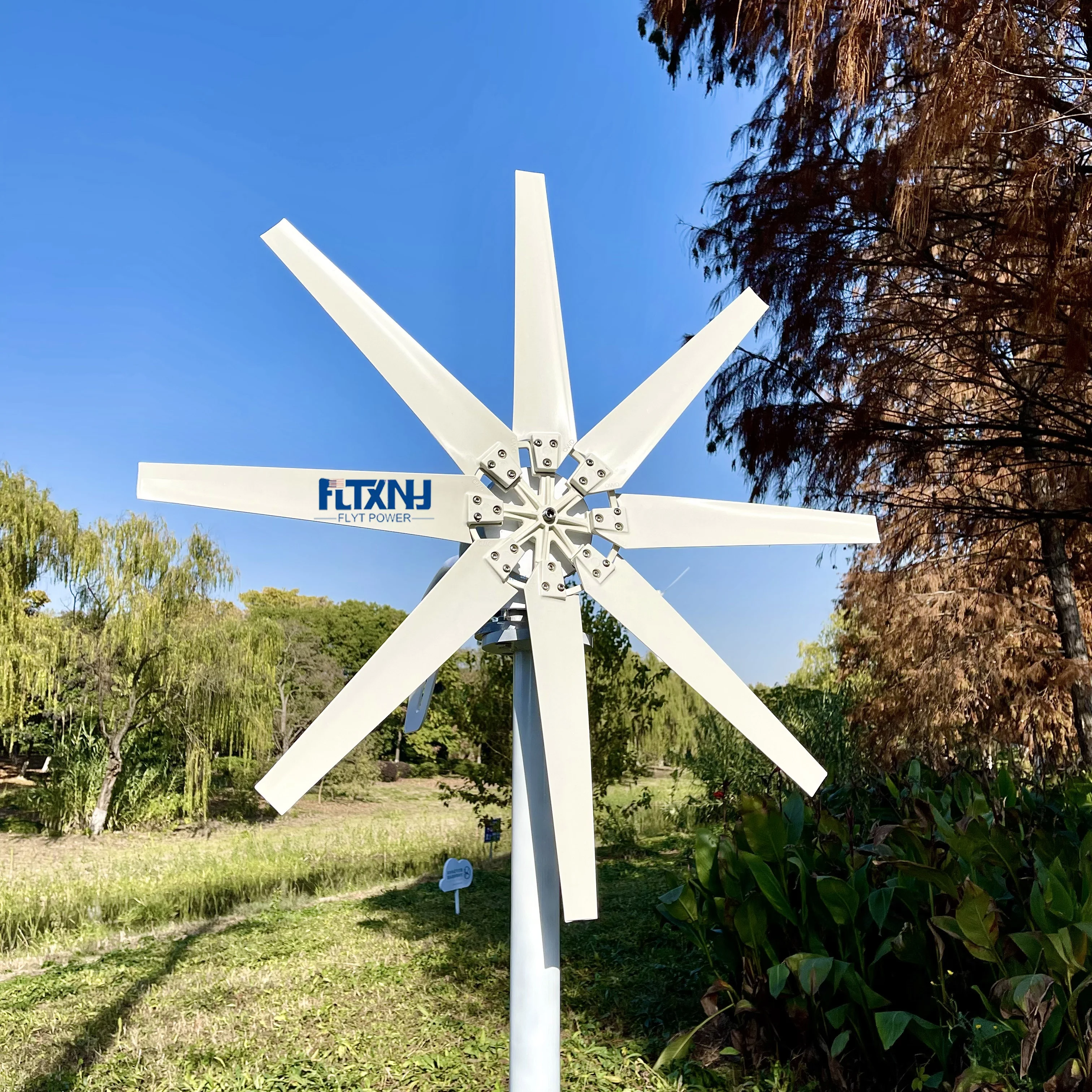 1kw turbin wind for home use free energy 1000w wind turbine price eolienne 8 blade wind turbines for sale