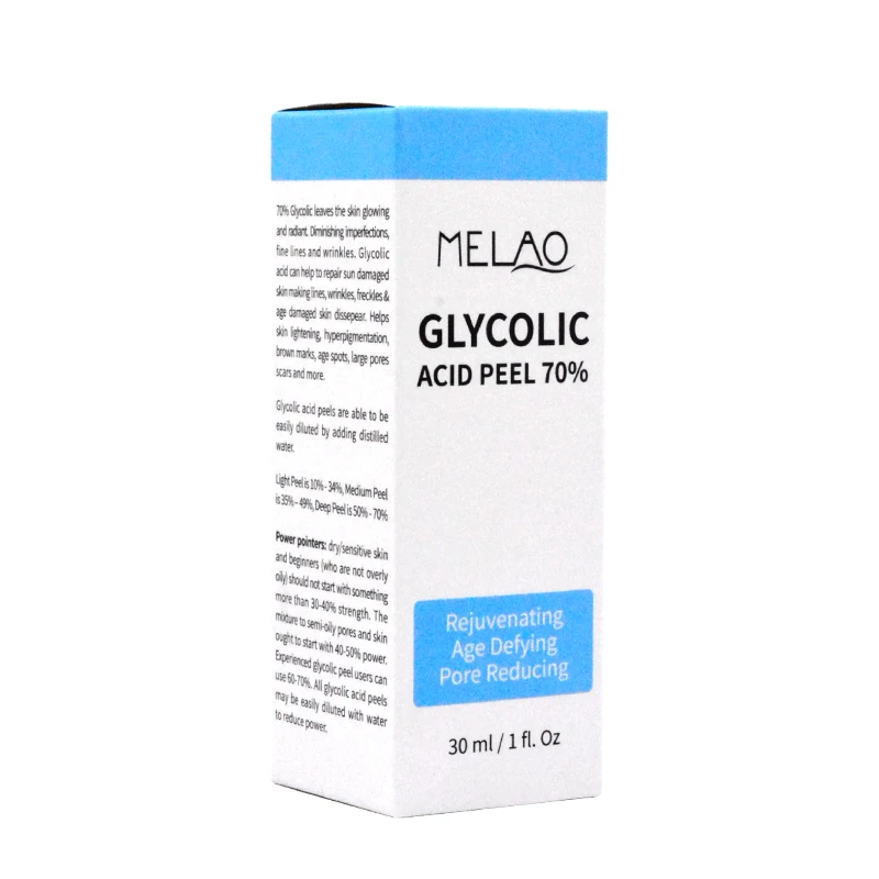
Stock products 1oz/30ml Glycolic Acid peer serum for anti aging serum 