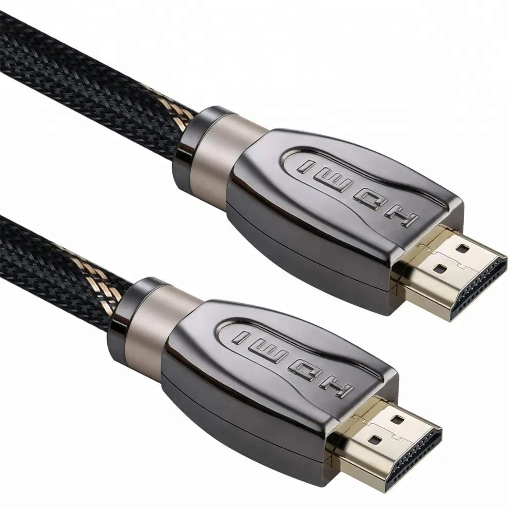 2,1 8K OEM высокоскоростной 1 м позолоченный 1080P 4K * 2K 2160P HDMI к HDMI кабель