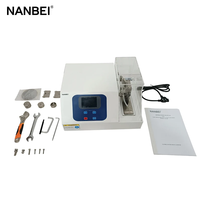 DS-600 Lab Low Speed Metallographic Sample Cutter Precision Cutting Machine