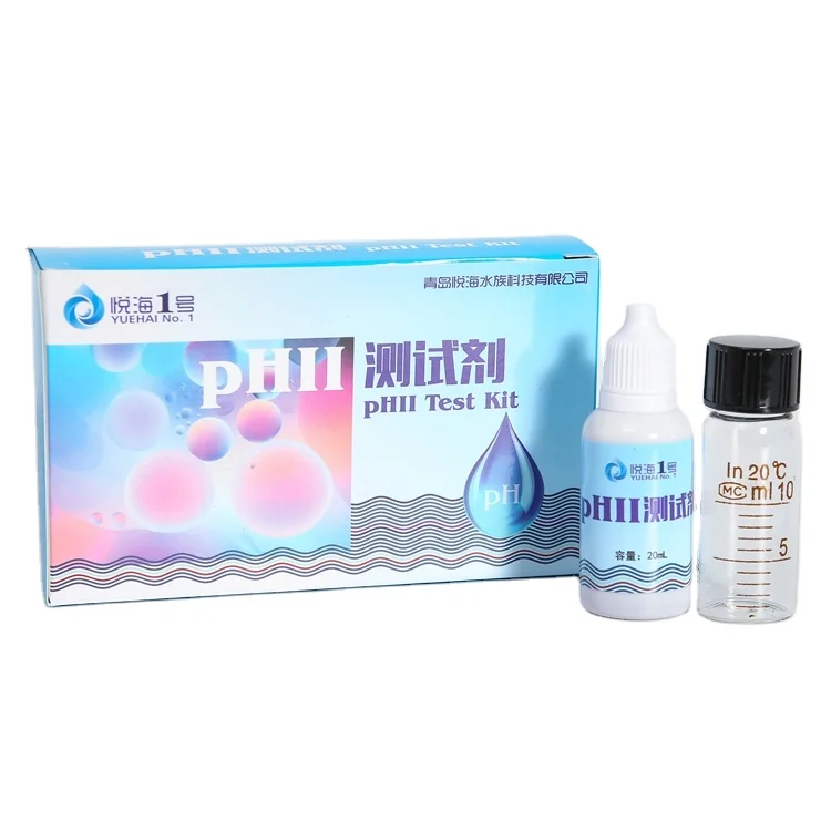 High Quality KH PH Total Ammonia Nitrite Calcium Iron Free Chlorine Magnesium marine aquarium salt water quality testing kits
